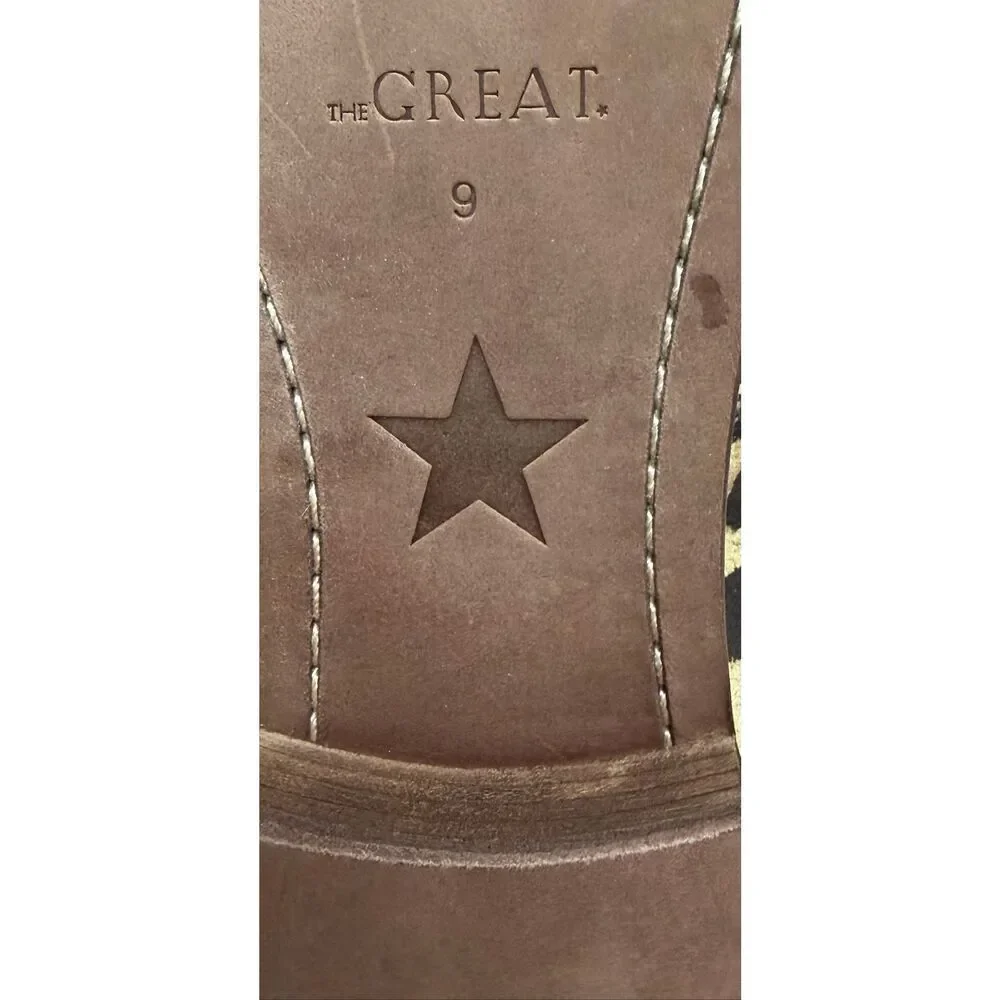 THE GREAT Distressed Boxcar Boot in Cream NWB Size 9